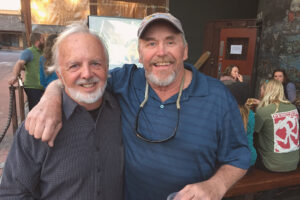 Bruce Winter, left, and Bill Gloeckler, right.