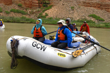 Grand Canyon oar boat