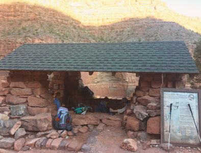 Three Mile Resthouse on Bright Angel Trail