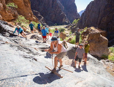 Travertine Falls side hike