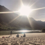 Hot sun in Grand Canyon