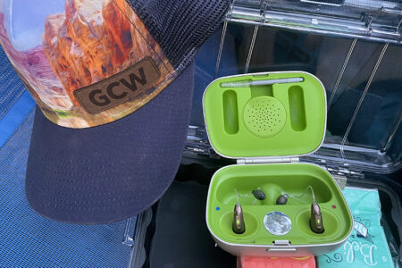 Hearing Aids Charging at Camp
